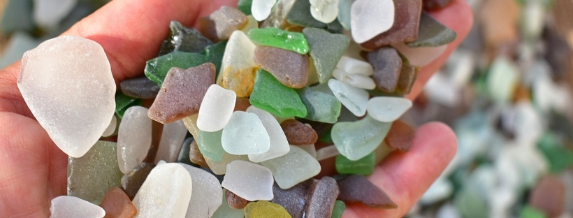 Sea glass: genuine or not?